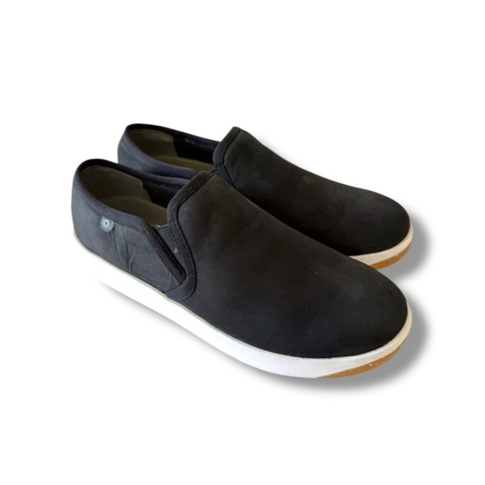 Bogs Bloom Waterproof Black Slip-On Garden Shoes Women's Size 8.5 Mud Muckers